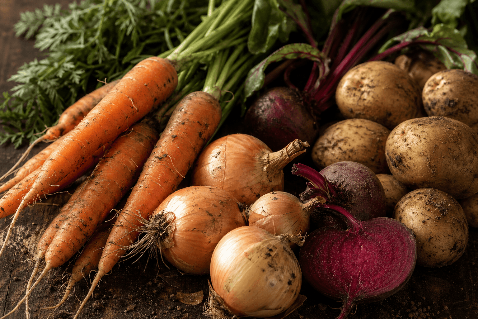 Légumes racines & bulbes